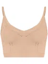 Max Mara Fine-knit Cropped Top