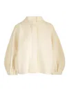 Max Mara Smirne Wool Sweater In White