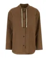 Max Mara Brown Relaxed Solid Shirt In Brown