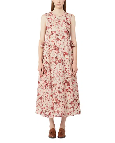 Max Mara Smmalibi Dress In Brown