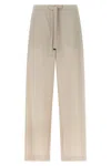 Max Mara Drawstring Trousers In Neutral