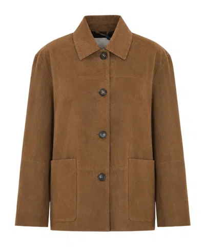 Max Mara 's  Smmastrale Button-up Jacket In Brown
