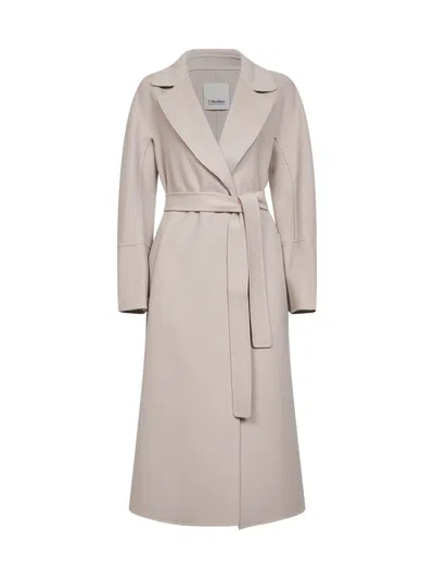 Max Mara Smmelisa Coat In Beige