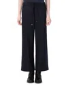 Max Mara Drawstring Wide-leg Trousers In Blue