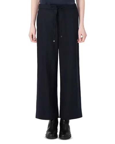 Max Mara Smmfloria Pants In Midnight Blue