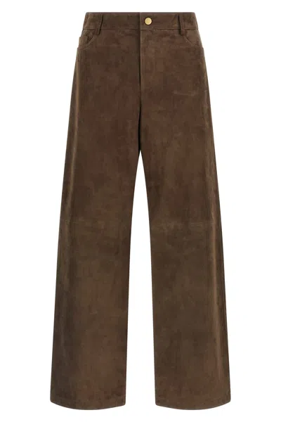 Max Mara 'smmfulmine' Pants In Brown
