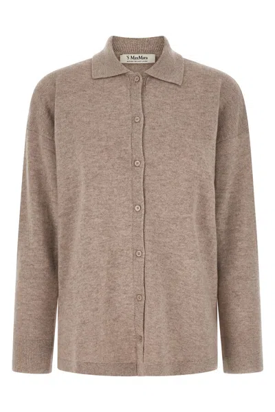 Max Mara 'smmgatti' Cardigan In Brown