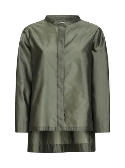 Max Mara Smmracconto Shirt In Green