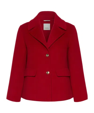 Max Mara 's  Smmsissy Button-up Coat In Red