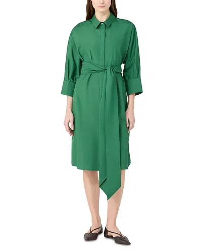 Max Mara Smmtabata Shirt Dress In Green