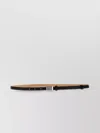 Max Mara Smooth Finish Adjustable 'flat' Belt