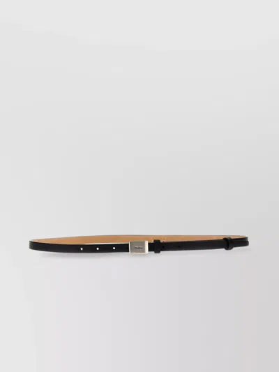 Max Mara Smooth Finish Adjustable 'flat' Belt