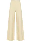 Max Mara Smooth Silhouette Wide-leg Trousers In Neutral