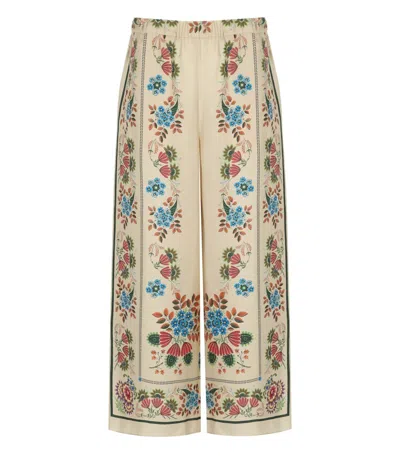 Max Mara Weekend  Wkdsnack Trouser Vanilla In Multi