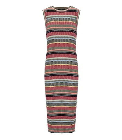 Max Mara Snob Multicolored Midi Dress