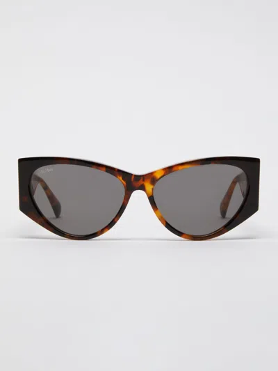 Max Mara Soft Cat-eye Sunglasses In Brown