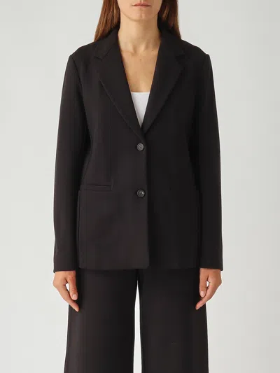 Max Mara Solange Jacket In Black