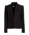 Max Mara Solid Color Jackets In Black