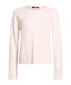 Max Mara Solid Color Jumpers In Pink