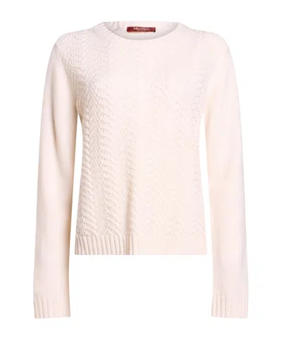Max Mara Solid Color Jumpers In Pink