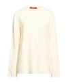 Max Mara Solid Color Knit Sweater In Neutral