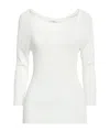 Max Mara Solid Color Lightweight Knit Sweater In Neutral