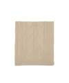 Max Mara Solid Color Scarf In Brown