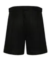 Max Mara Solid Color Shorts In Multi