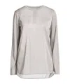 Max Mara Solid Color Tops In Multi