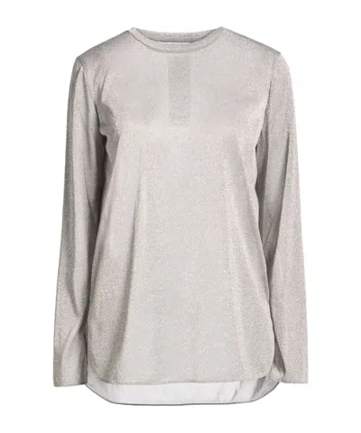 Max Mara Solid Color Tops In Multi