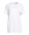 Max Mara Woman T-shirt White Size S Cotton