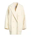 Max Mara Orma Double-breasted Wool And Cashmere-blend Felt Coat In Gold