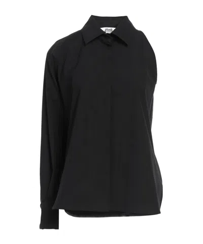 Max Mara Solid Colour Shirts In Black