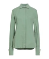 Max Mara Solid Colour Shirts  Blouses In Green