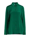 Max Mara Solid Colour Shirts  Blouses In Green