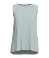 Max Mara Solid Colour Tops In Green