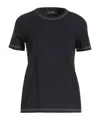 Max Mara Solid Colour T-shirts In Blue