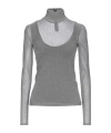 Max Mara Solid Knit Set In Gray