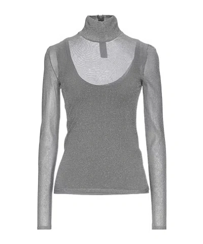 Max Mara Solid Knit Set In Gray