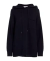 Max Mara Solid Knit Sweatshirt In Black