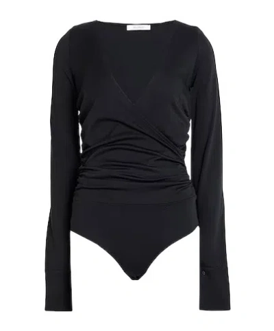 MAX MARA SOLID LONG-SLEEVE BODYSUIT