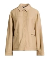 Max Mara Solid Long-sleeve Jacket In Brown