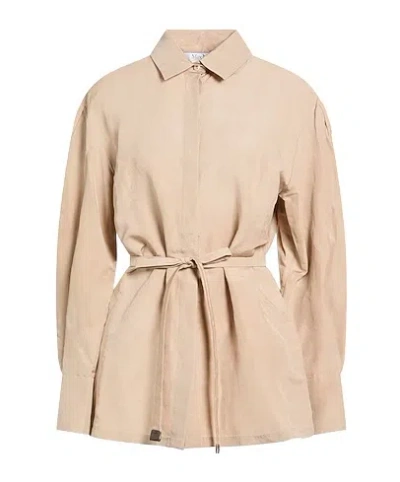 Max Mara Solid Long-sleeve Shirt In Neutral