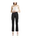 Max Mara Solid Straight-leg Pants In Black