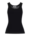 Max Mara Solid Thick Wool Knit Sweater In Black