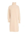 Max Mara Solid Thick-knit Dress In Multi