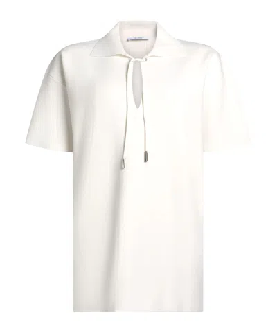 Max Mara Solid-color Short-sleeved T-shirt In White