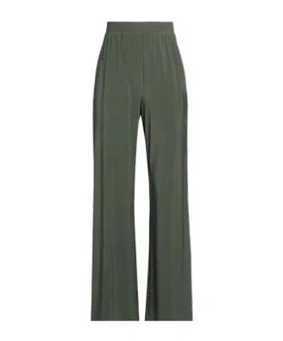 Max Mara Solid-color Stretch Casual Pants In Gray