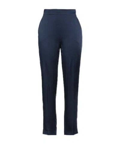 Max Mara Solid-color Tapered Trousers In Purple