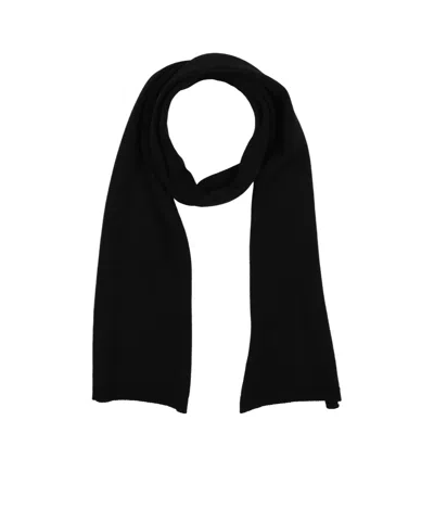 Max Mara Solid-color Wool Scarf In Transparent